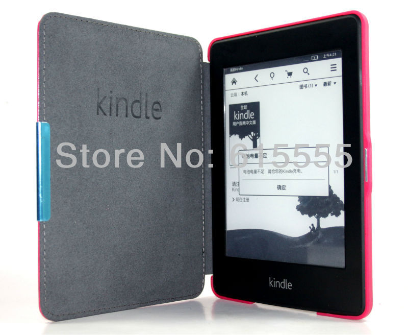 New design kindle paperwhite hard shell case cover DHL free shipping 200pcs/lot 7colors(China (Mainland))