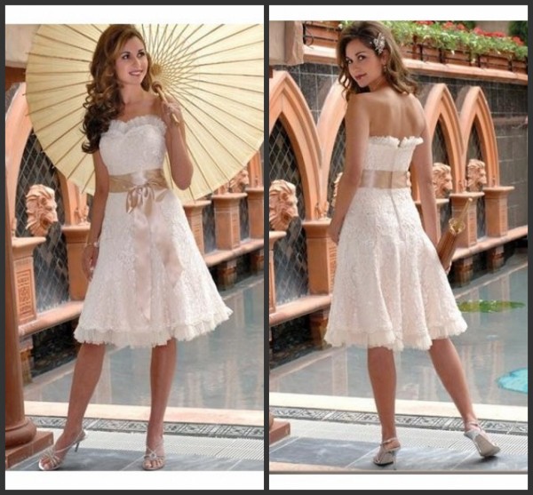 2013 bride and bridesmaids short design long tube top princess design 2(China (Mainland))