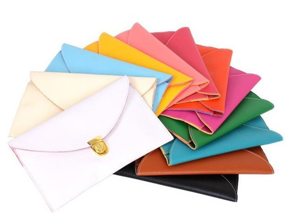 Fashion.2013.Handbag clutch bag coin purse leather Inclined shoulder bag Envelope bags wholesale and retail .C282(China (Mainland))