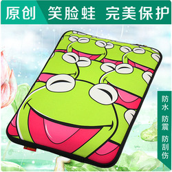 Cartoon notebook sleeve 12 13 14 15.6 laptop bag protective case male women's(China (Mainland))