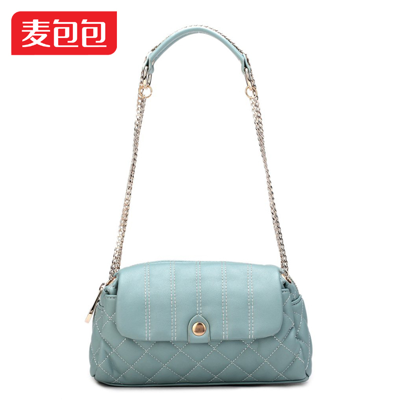 2013 spring sweet ice cream plaid women's chain bag shoulder bag handbag women's(China (Mainland))
