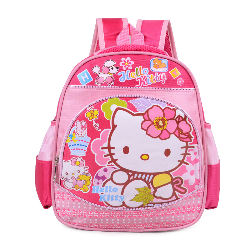 Female child school bag primary school students school bag female backpack child school bag girls cartoon backpack ultra-light(China (Mainland))