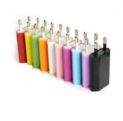 High quality new 10pcs/lot EU Plug 5V 1A AC Power USB Wall Charger For iPhone 4 4S 3GS iPod(China (Mainland))