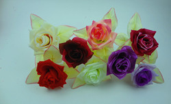 Single rose roll-up hem rose arch bridge material flower(China (Mainland))