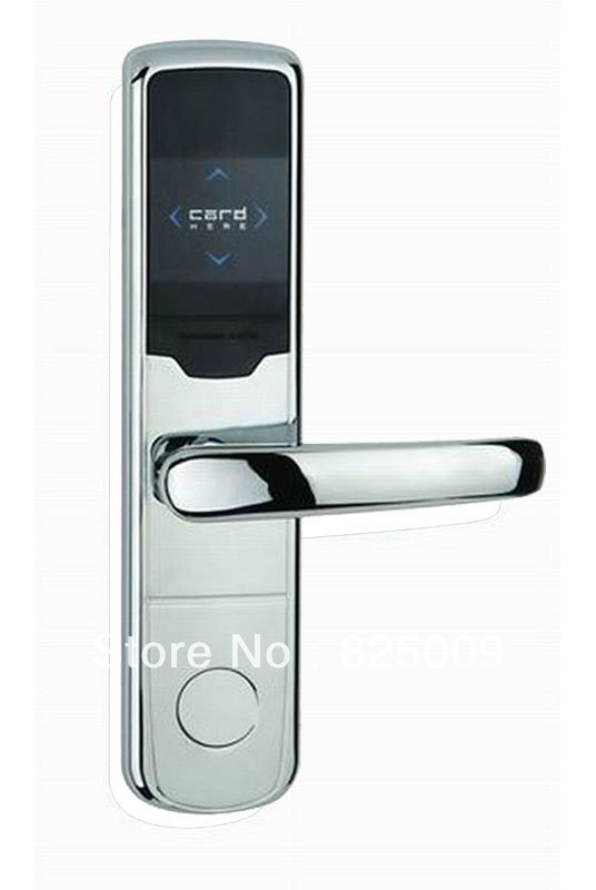 Tailor-made for you Hotel Electronic Induction Door Lock Bright Chromium Zinc Alloy Hotel Lock Manufacturer in Guangzhou China(China (Mainland))