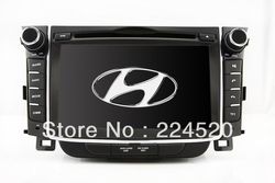 7" In Dash Car DVD Player for Hyundai I30 Elantra GT 2012 with GPS Navi BT RDS AUX TV Stereo Auto Multimedia Player CAN Bus(China (Mainland))