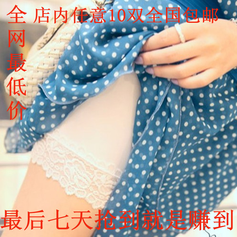 Summer lace decoration safety pants black and white legging women's trunk pants shorts(China (Mainland))