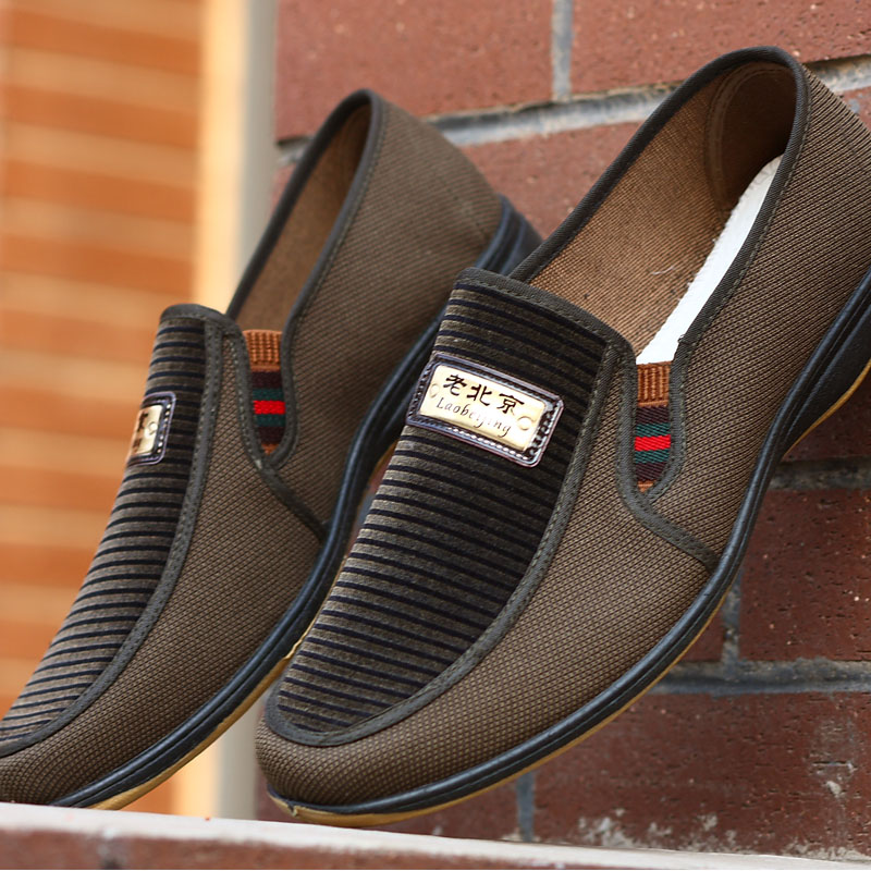 Corduroy thin rubber sole soft outsole driving shoes driver shoes driving shoes men's cotton-made beijing male shoes(China (Mainland))