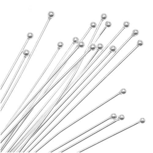 500 Silver Plated Ball Head Pins Findings 30x0.5mm(W00239 X 1)(China (Mainland))