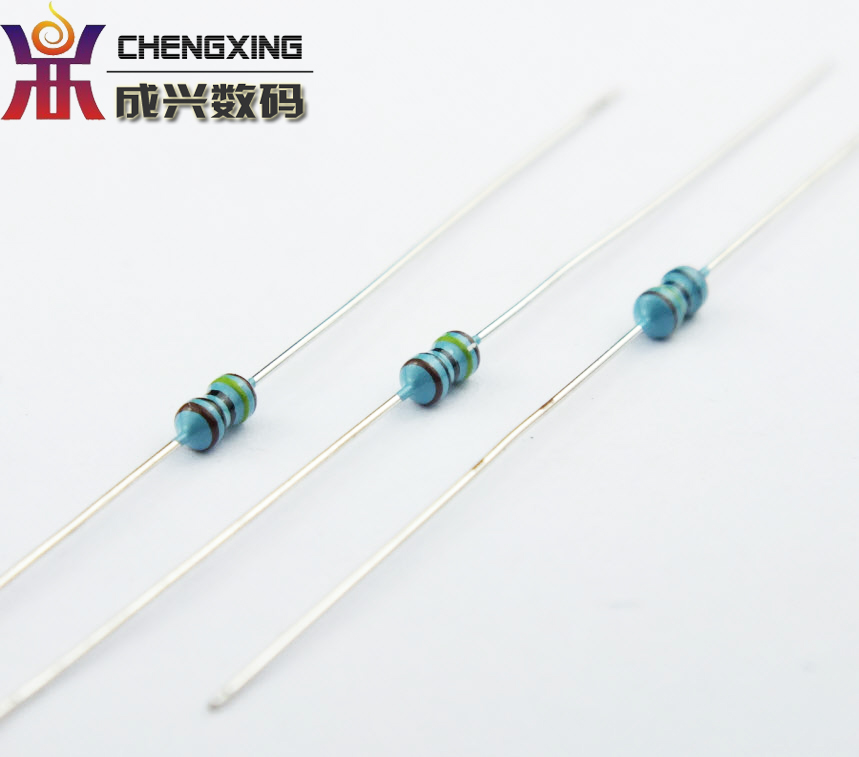 Metal film color ring resistors 10r braid 1000 6.5(China (Mainland))