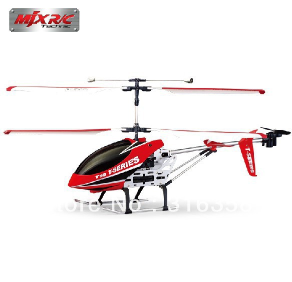 Promotion Free shipping MJX T10 3ch helicopter gyro radio remote control R/C big heli helicoptor wholesale price(China (Mainland))