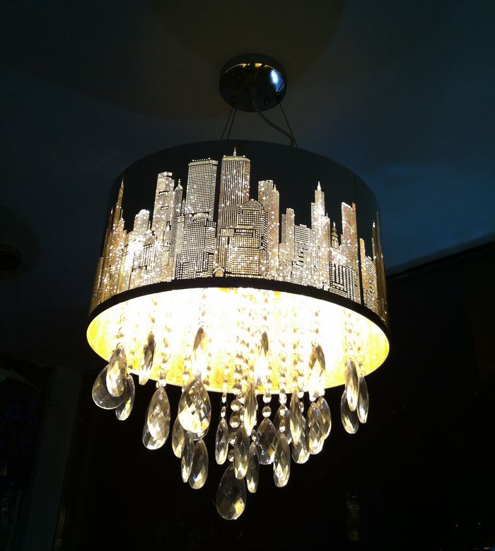 Restaurant lamp stainless steel butterfly lighting brief modern home lamps professional(China (Mainland))