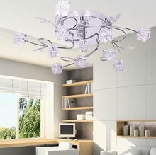 NEW Free Shipping 11 light Modern ceiling light for living room dia 80cm free controller