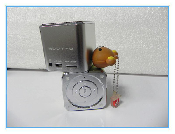 MD07-U music angel speaker support SD/TF card, USB Flash Drive, Free shipping by DHL 100pcs nice speaker high quality(China (Mainland))