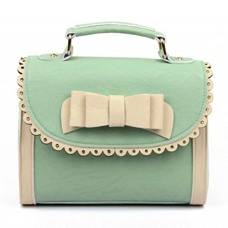 Spring bags 2013 bow bag ladies vintage women's handbag cutout laciness sweet bag(China (Mainland))