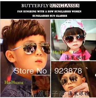 2013 cool child sunglasses 5 colors metal frame baby sunglasses fashion glasses(China (Mainland))