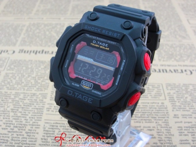 Led lighting men's multifunctional outdoor casual sports electronic watch big screen hiking waterproof watch(China (Mainland))