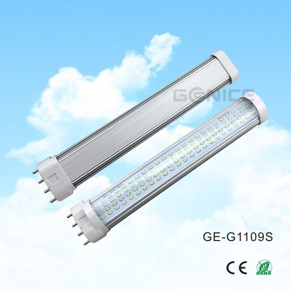 9W/15W/18W/ 26W led 2g11 tube 4pins 3014 epistar chip Aluminum alloy shell with ce rohs certificate 3 years warranty(China (Mainland))
