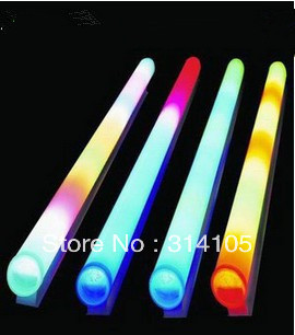 Led digital tube/led tube light 144pcs leds, 16Pixels 12W-14/M rgb or red /green/yellow /white color available,DMX tube(China (Mainland))