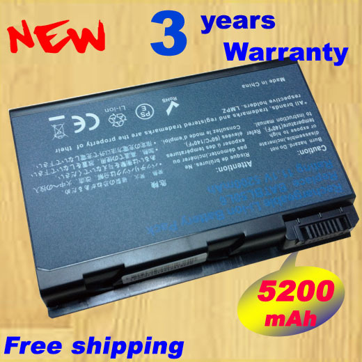 Laptop battery for Aspire 3100 Series Aspire 5100 Series BATBL50L6 2490 4200 4283WLMi BATBL50L4 6 cell hot selling battery(China (Mainland))