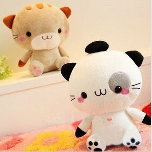 giant stuffed animals cheap Plush toy cat big lovers plush doll rice balls cat wedding gifts plush sex doll cosplay(China (Mainland))