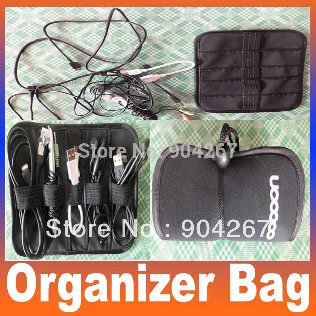 Cocoon Grid-It Organizer System Kit Case storage Bag for Digital Gadget Devices USB cable Travel Bag Insert Free Shipping(China (Mainland))