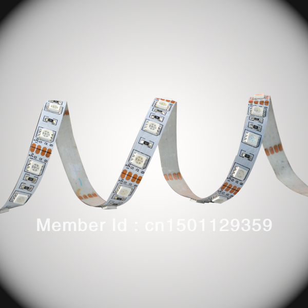 white led strip 5050 flexible rope light 5m 300led 60/m waterproof IP67 factory wholesale price(China (Mainland))