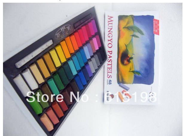 one set/lot 48 pcs/set retail drop shipping fashion MPS hair dye crayons, Professional soft Quartet Hair color chalk(China (Mainland))