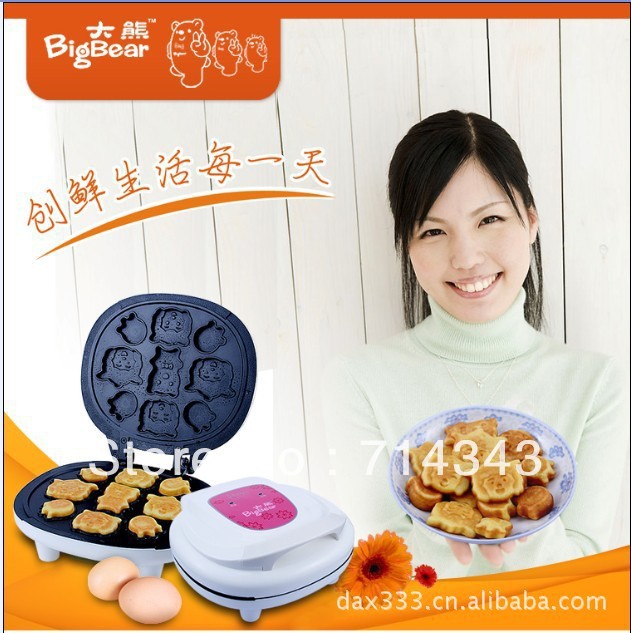 Bear manufacturers supply household electric baking pan cake machine / 9 cake mold autonomy(China (Mainland))