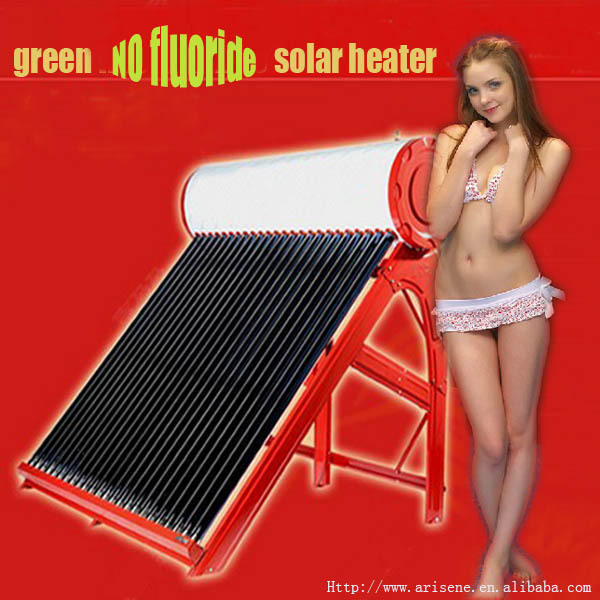 Free sea shipping 1858-18 150L 2013 New hot sale non-pressure compact solar water heating(China (Mainland))