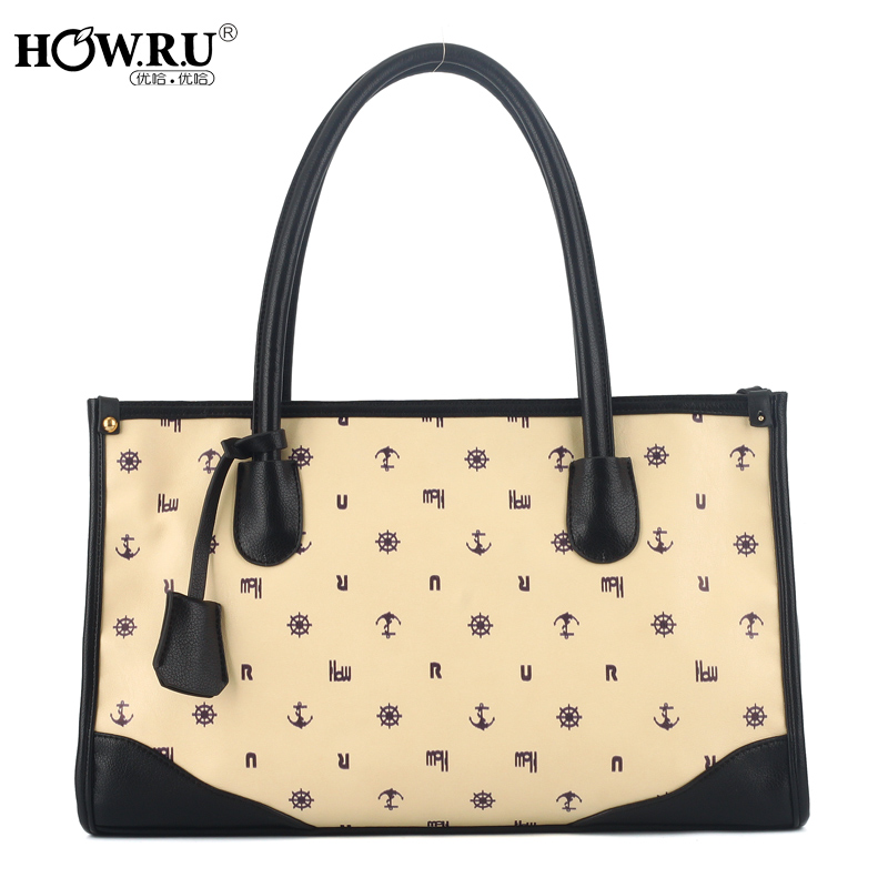 2013 cross body handbag dual use package female shoulder bag fashion navy style women s handbag