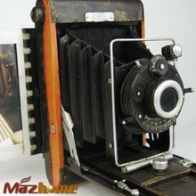 Vintage camera props model props metal decoration old fashioned