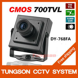 Super Cheap ,1/4''CMOS 700tvl Mini Small Night Vision Video Surveillance Camera ,Security CCTV Camera ,Mini Camera,Free Shipping(China (Mainland))