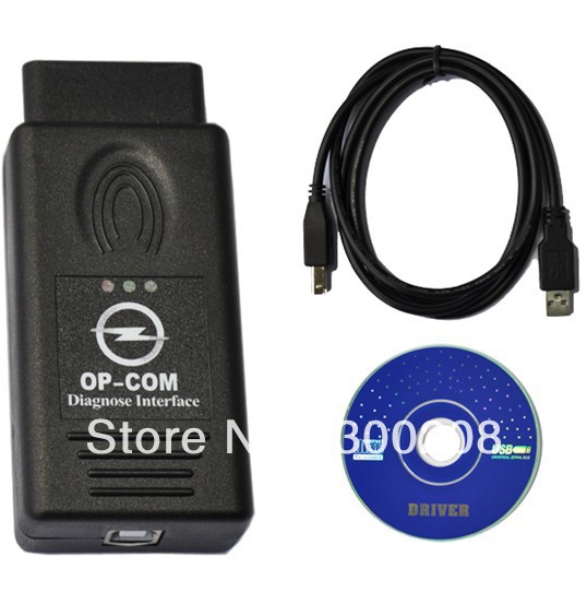 OP-COM OPCOM OP COM DIAGNOSE USB Interface Scanner V081016EN & V090420GER Professional Opel Diagnostic Scan Tool+Free Shipping(China (Mainland))