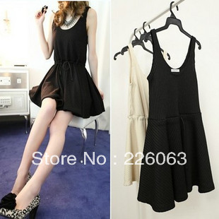 SD218-1399-15 is simple wild section vest dress(China (Mainland))