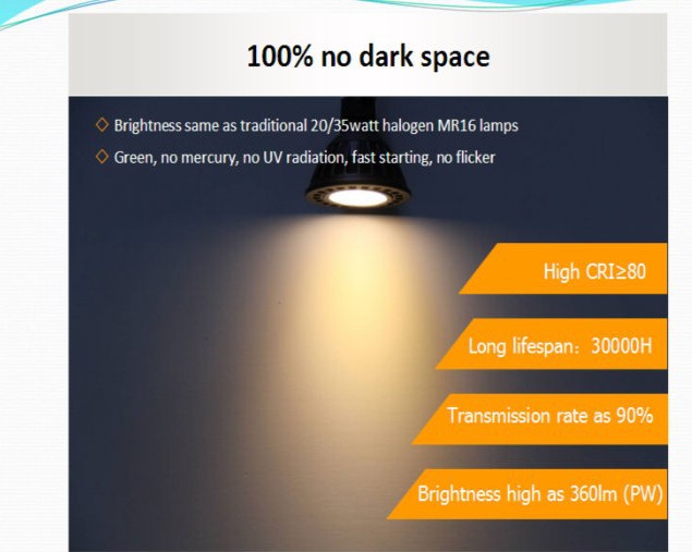 CE RoHS high power led 2years warranty GU10/MR16/GU5.3 spotlights(China (Mainland))