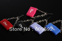 2013 new luxury silicon bag Creative Jack dust Plug for iPhone 4S 5 Galaxy S3 S4 with retail package 20pcs/lot free shipping