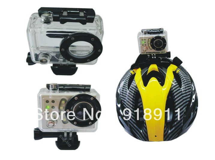 Full HD 1080P Waterproof Car Bike Sports Helmet Action Dash Camera Cam DVR Suptig (like gopro )+170 wide Angle lens Camera(China (Mainland))