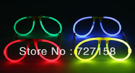 Promotional glow in the dark glasses(China (Mainland))
