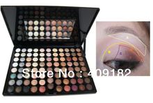 Pro 88 Warm Color Eye Shadow Matte Palette Makeup Kit Applica