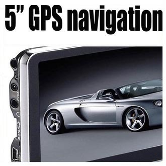 5" Auto GPS Navigator System FMT 8GB/128MB ISDB-T Digital TV Bluetooth AV IN IGO Map Ebook Reader Photo Browser(China (Mainland))