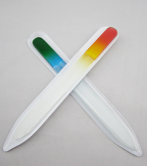 Nail art finger file finger glass file filing of the nail art tools acrylic nail file(China (Mainland))