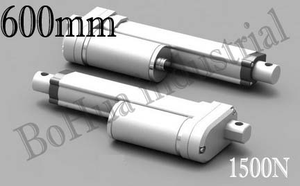 Best Excellent! 12V/24V / 36V ,600mm/ 24 inch stroke,1500N / 15KG load The micro electric push rod reinforcement(China (Mainland))
