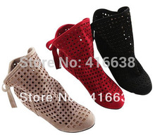 Fashion women’s cut-outs Boots , Spring and Summer short Boots ,Shoes ,Free Shipping ,Wholesale