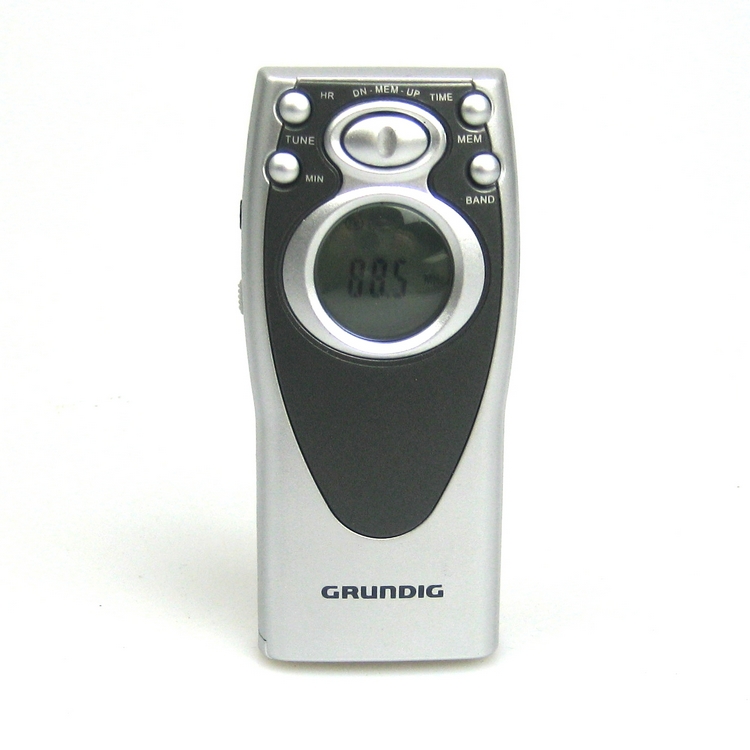Pocket size type dual band digital fm with clock digital radio mini gift radio