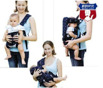 Free shipping 2013 best selling Classic Popular Baby Carrier Top Baby Infant Sling Toddler wrap Rider Grey Canvas Baby backpack(China (Mainland))