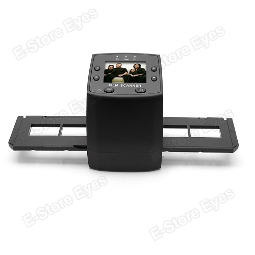 1pc/tvc wholesale black 2.4 inch LCD Digital 35mm Film Converter Slide Negative Photo Scanner free shipping