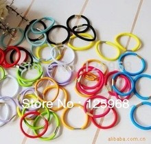 Free shipping Wholesale 500pcs Baby girl Kids tiny Hair accessaries Hair bands Elastic Ties Ponytail Holder
