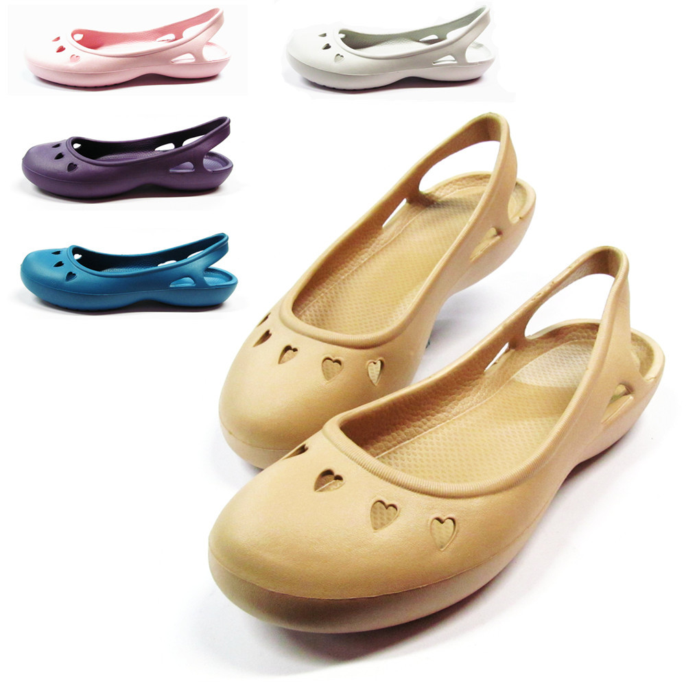 Lightweight women's comfortable summer flat heel casual cutout slip-resistant hole sandals(China (Mainland))