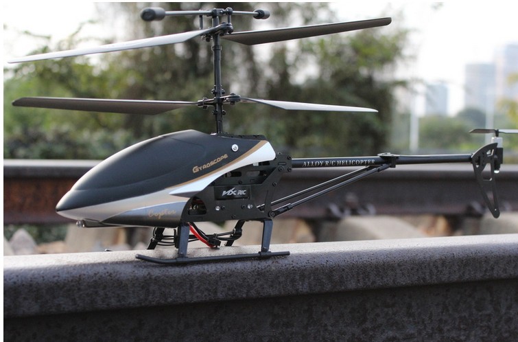 Ruggedness remote control aircraft alloy gyro helicopter model aircraft H227-25(China (Mainland))